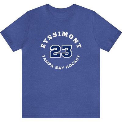 Eyssimont 23 Tampa Bay Hockey Number Arch Design Unisex T-Shirt