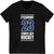 Eyssimont 23 Tampa Bay Hockey Blue Vertical Design Unisex V-Neck Tee