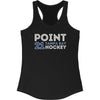 Point 21 Tampa Bay Hockey Grafitti Wall Design Women's Ideal Racerback Tank Top