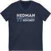 Hedman 77 Tampa Bay Hockey Grafitti Wall Design Unisex V-Neck Tee