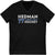 Hedman 77 Tampa Bay Hockey Grafitti Wall Design Unisex V-Neck Tee