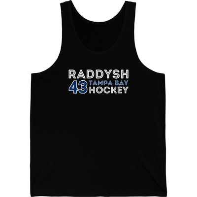 Raddysh 43 Tampa Bay Hockey Grafitti Wall Design Unisex Jersey Tank Top