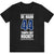 de Haan 44 Tampa Bay Hockey Blue Vertical Design Unisex T-Shirt