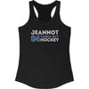 Jeannot 84 Tampa Hockey Grafitti Wall Design Women's Ideal Racerback Tank Top