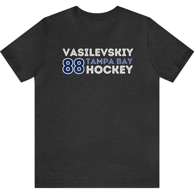 Vasilevskiy 88 Tampa Bay Hockey Grafitti Wall Design Unisex T-Shirt