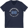 Sergachev 98 Tampa Bay Hockey Number Arch Design Unisex V-Neck Tee