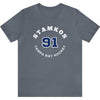 Stamkos 91 Tampa Bay Hockey Number Arch Design Unisex T-Shirt