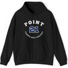 Point 21 Tampa Bay Hockey Number Arch Design Unisex Hooded Sweatshirt