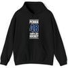 Perbix 48 Tampa Bay Hockey Blue Vertical Design Unisex Hooded Sweatshirt