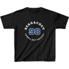 Sergachev 98 Tampa Bay Hockey Number Arch Design Kids Tee