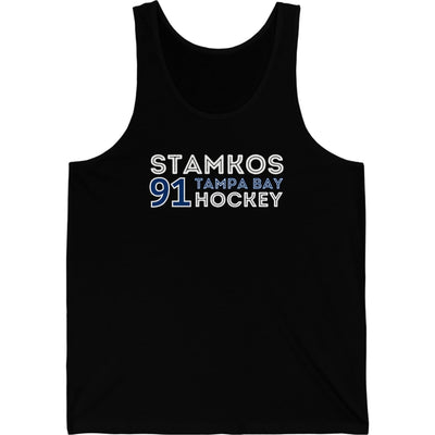 Stamkos 91 Tampa Bay Hockey Grafitti Wall Design Unisex Jersey Tank Top