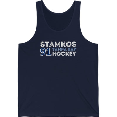 Stamkos 91 Tampa Bay Hockey Grafitti Wall Design Unisex Jersey Tank Top