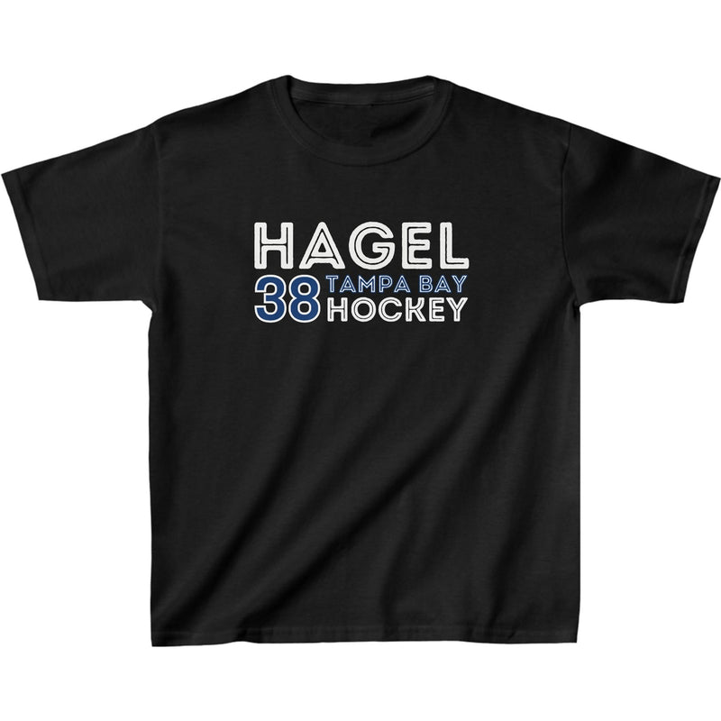 Hagel 38 Tampa Bay Hockey Grafitti Wall Design Kids Tee