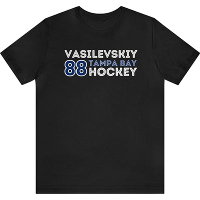 Vasilevskiy 88 Tampa Bay Hockey Grafitti Wall Design Unisex T-Shirt