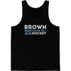 Brown 22 Tampa Bay Hockey Grafitti Wall Design Unisex Jersey Tank Top