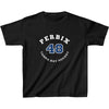 Perbix 48 Tampa Bay Hockey Number Arch Design Kids Tee