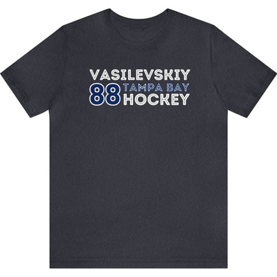 Vasilevskiy 88 Tampa Bay Hockey Grafitti Wall Design Unisex T-Shirt