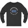 Sergachev 98 Tampa Bay Hockey Number Arch Design Unisex Jersey Long Sleeve Shirt