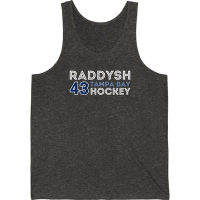 Raddysh 43 Tampa Bay Hockey Grafitti Wall Design Unisex Jersey Tank Top