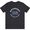 Kucherov 86 Tampa Bay Hockey Number Arch Design Unisex T-Shirt