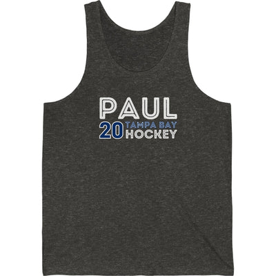 Paul 20 Tampa Bay Hockey Grafitti Wall Design Unisex Jersey Tank Top