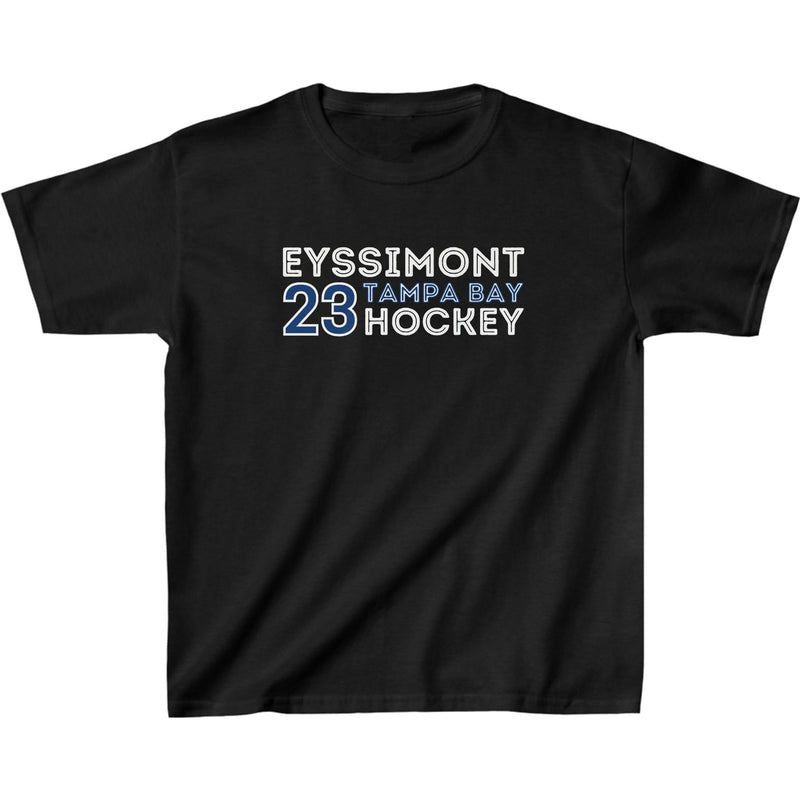 Eyssimont 23 Tampa Bay Hockey Grafitti Wall Design Kids Tee