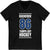 Kucherov 86 Tampa Bay Hockey Blue Vertical Design Unisex V-Neck Tee