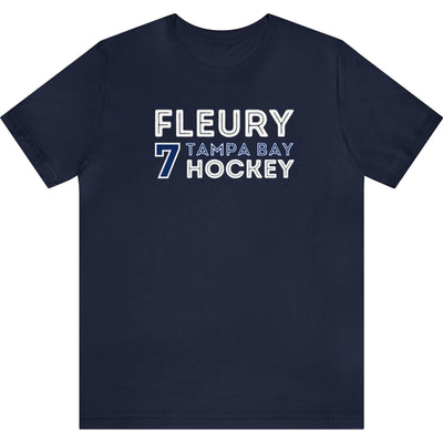 Fleury 7 Tampa Bay Hockey Grafitti Wall Design Unisex T-Shirt