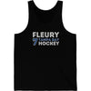 Fleury 7 Tampa Bay Hockey Grafitti Wall Design Unisex Jersey Tank Top