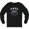 Paul 20 Tampa Bay Hockey Number Arch Design Unisex Jersey Long Sleeve Shirt