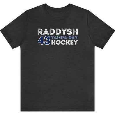 Raddysh 43 Tampa Bay Hockey Grafitti Wall Design Unisex T-Shirt