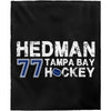 Hedman 77 Tampa Bay Hockey Velveteen Plush Blanket