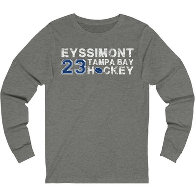 Eyssimont 23 Tampa Bay Hockey Unisex Jersey Long Sleeve Shirt