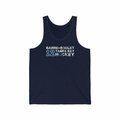 Barre-Boulet 12 Tampa Bay Hockey Unisex Jersey Tank Top