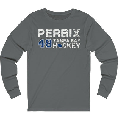 Perbix 48 Tampa Bay Hockey Unisex Jersey Long Sleeve Shirt