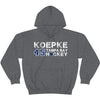 Koepke 45 Tampa Bay Hockey Unisex Hooded Sweatshirt