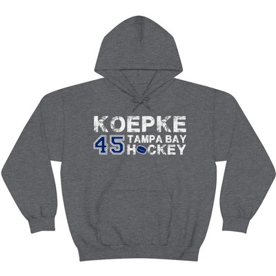 Koepke 45 Tampa Bay Hockey Unisex Hooded Sweatshirt