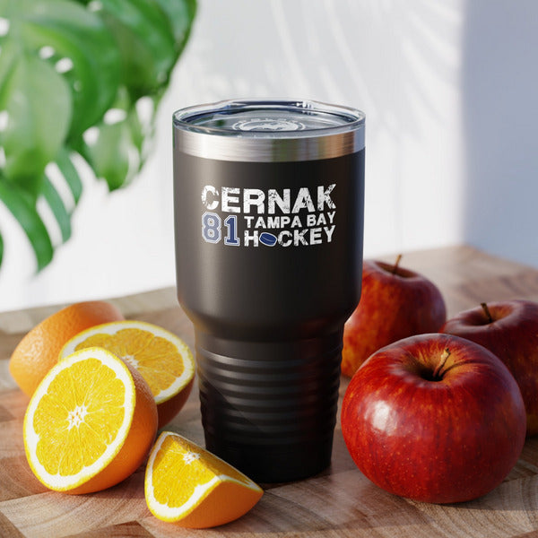 Cernak 81 Tampa Bay Hockey Ringneck Tumbler, 30 oz