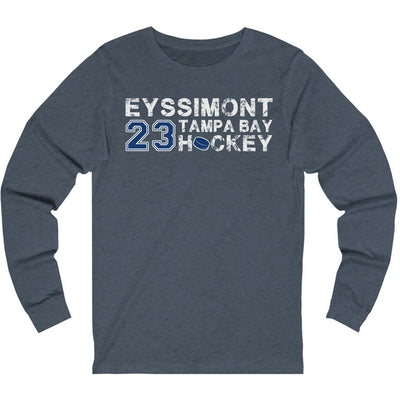 Eyssimont 23 Tampa Bay Hockey Unisex Jersey Long Sleeve Shirt