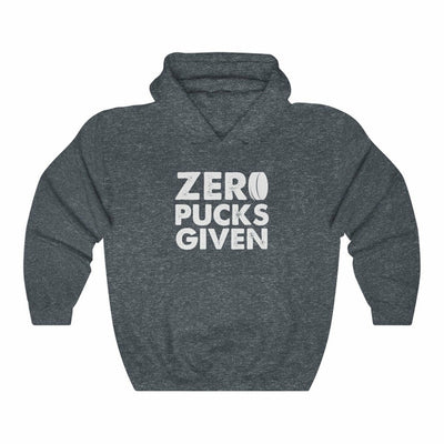 "Zero Pucks Given" Unisex Hooded Sweatshirt