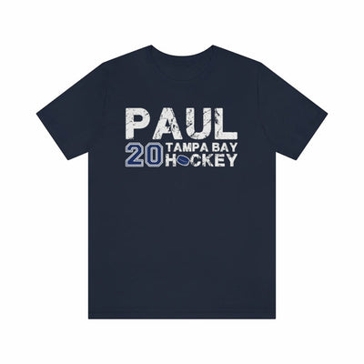 Paul 20 Tampa Bay Hockey Unisex Jersey Tee