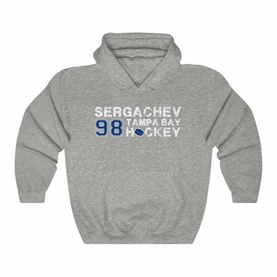 Sergachev 98 Tampa Bay Hockey Unisex Hooded Sweatshirt