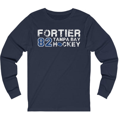 Fortier 82 Tampa Bay Hockey Unisex Jersey Long Sleeve Shirt