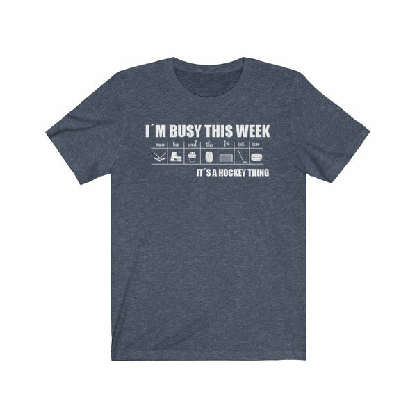 "I'm Busy This Week" Unisex Jersey Tee