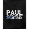 Paul 20 Tampa Bay Hockey Velveteen Plush Blanket