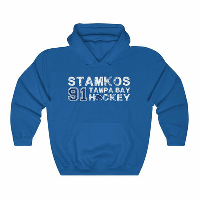 Stamkos 91 Tampa Bay Hockey Unisex Hooded Sweatshirt