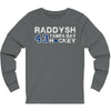 Raddysh 43 Tampa Bay Hockey Unisex Jersey Long Sleeve Shirt