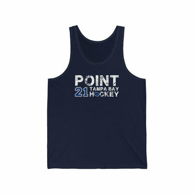 Point 21 Tampa Bay Hockey Unisex Jersey Tank Top