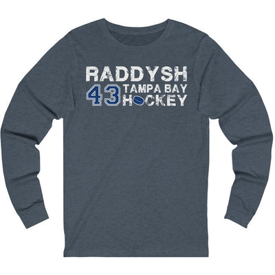 Raddysh 43 Tampa Bay Hockey Unisex Jersey Long Sleeve Shirt