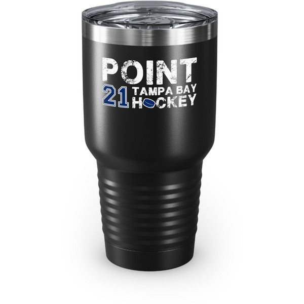 Point 21 Tampa Bay Hockey Ringneck Tumbler, 30 oz